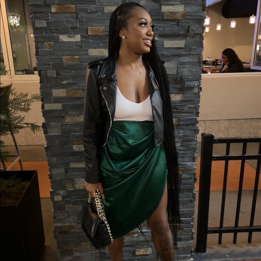 Satin Woven Skirt